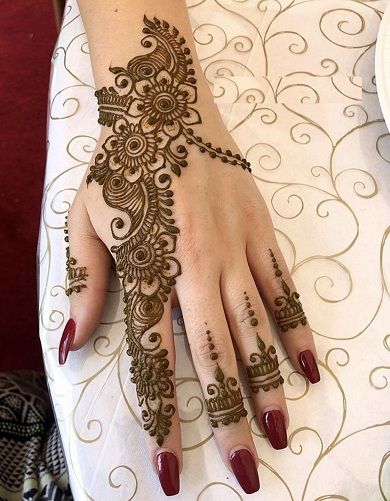 Simple Mehndi Design
