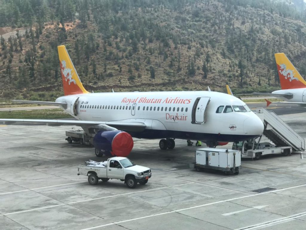 Flight to Bhutan-Bhutan Airlines