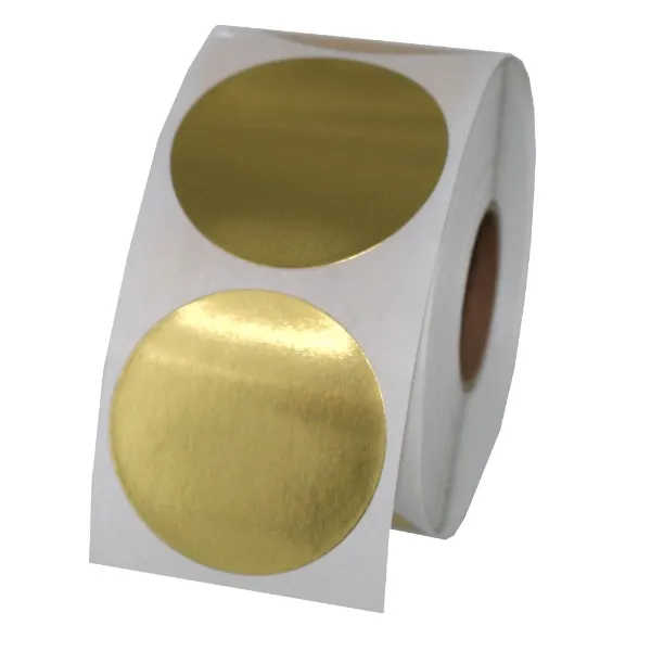 Custom Gold Foil Stickers