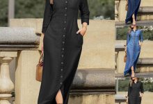 Hacks to style with denim maxi