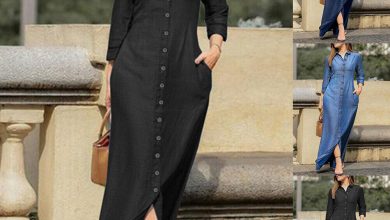 Hacks to style with denim maxi