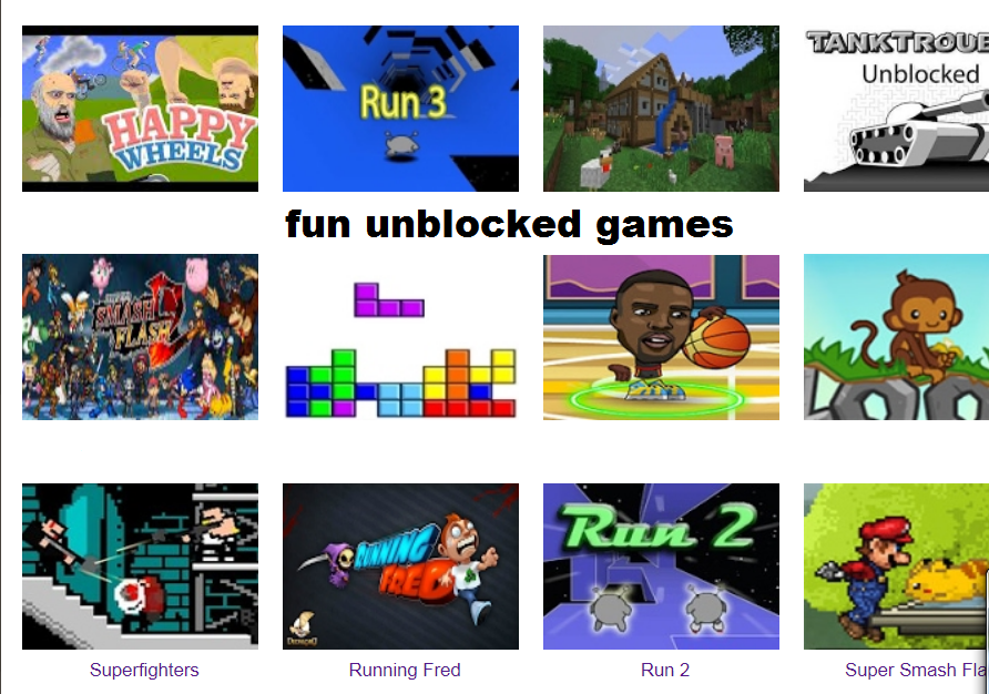 Unblocked Games World