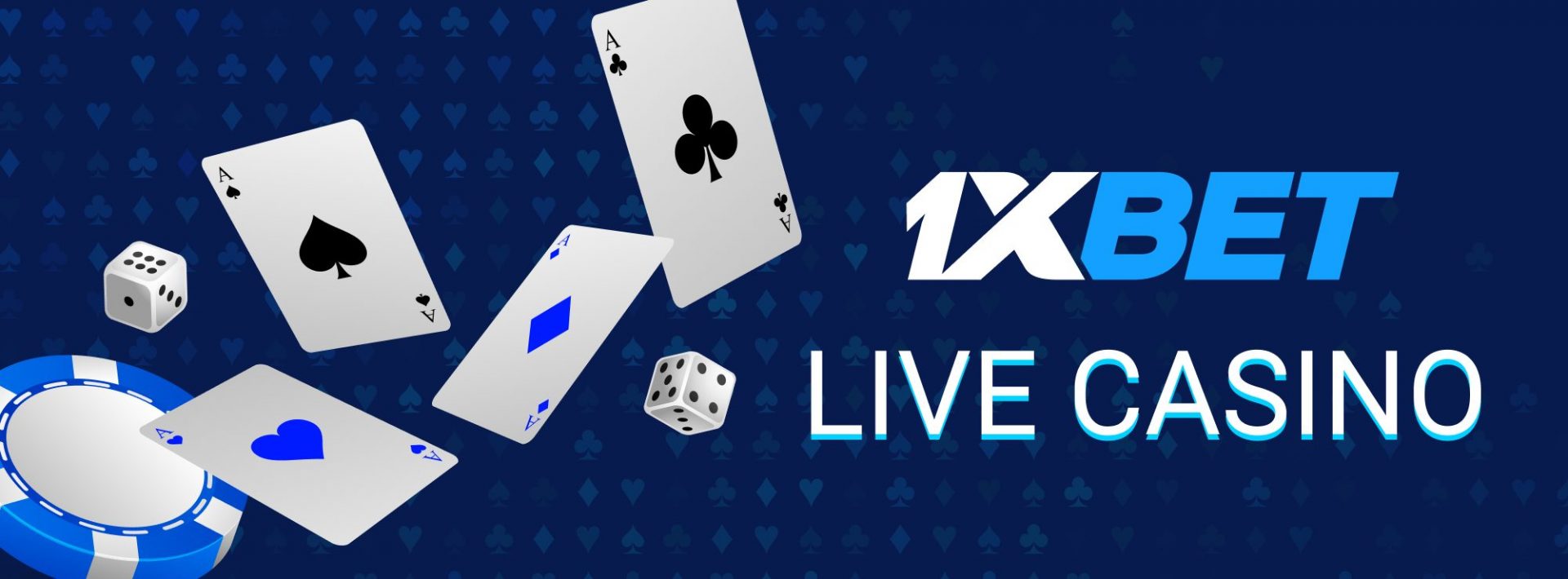 1xBet Live Casino Poker