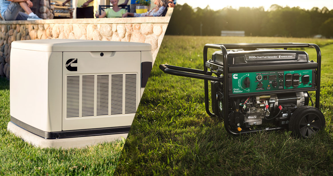 Portable vs. Standby Gas Generators
